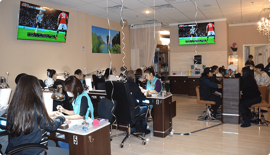 manicure stations