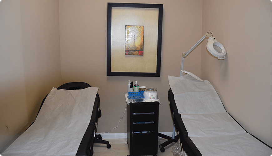 waxing room